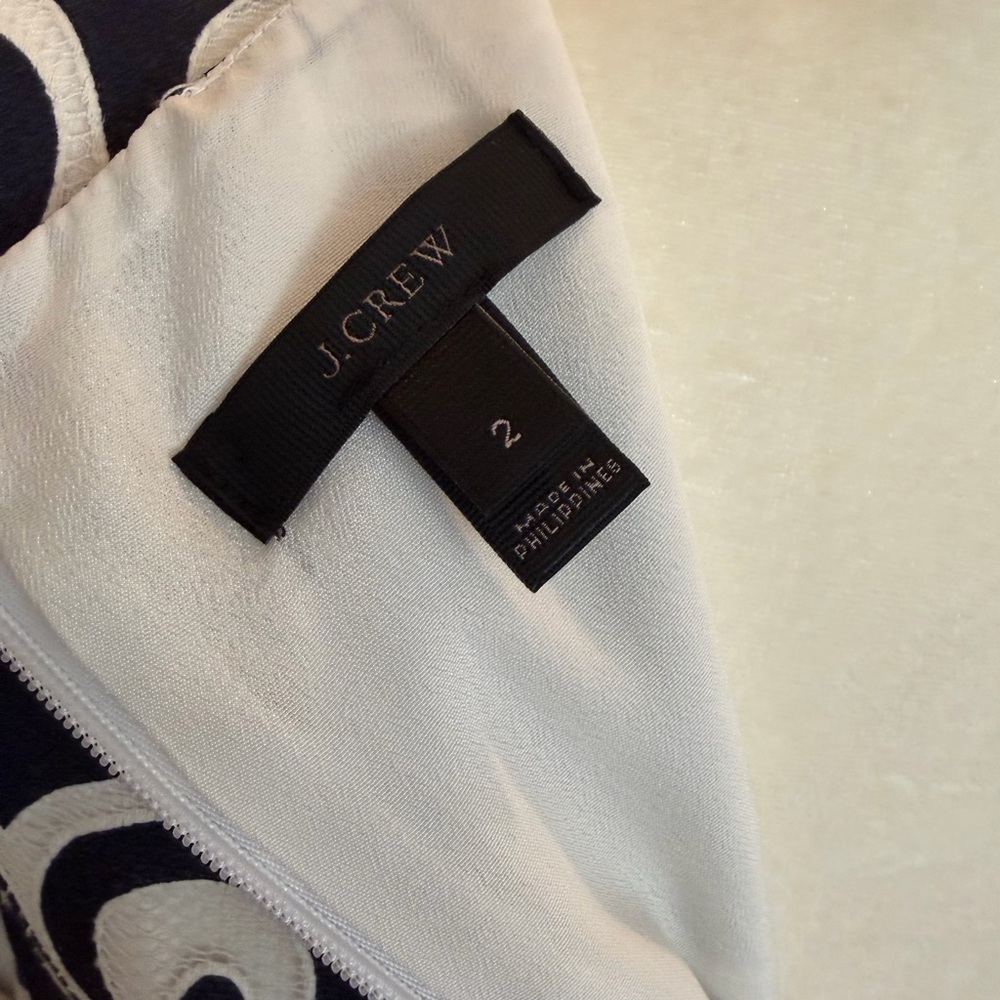 J. Crew Ornate Lace Shift Dress - Picture 6 of 10